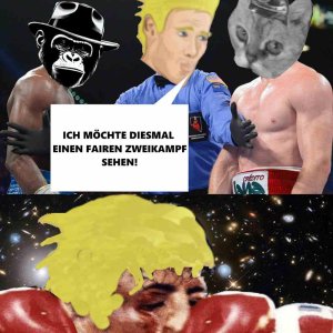Jetzt gibts auf die Fesse!
