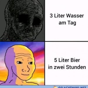 Geht runter wie ein dickes Kind auf der Rutsche