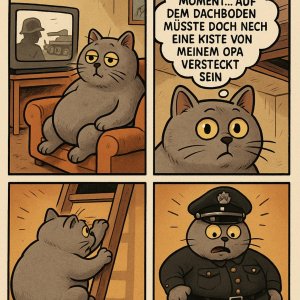 Der Mauzer und Opas alte Uniform