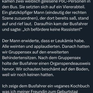 So passiert