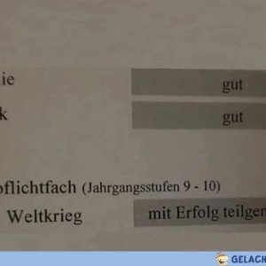Zeugnis vom Oper gefunden