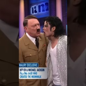 Michael Jackson vs Hitler on maury show #247