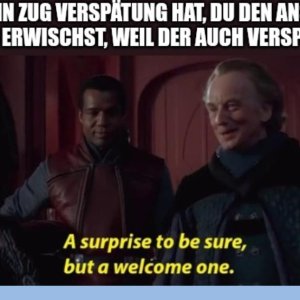 Glück muss man haben