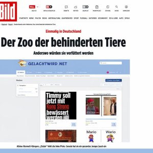 Zoo für behinderte Tiere