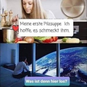 Lieber Pilssuppe