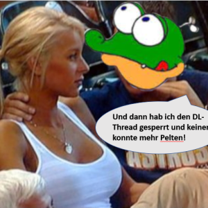 Unbekannter RDWler am Flirten