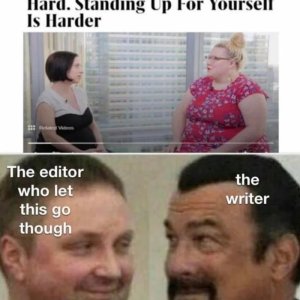 Heimlich die Fette trollen