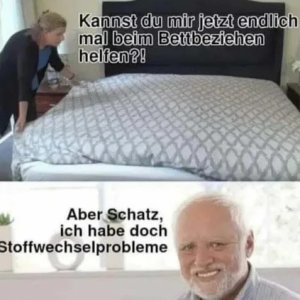 Kommt halt wenn man älter wird