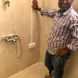 Rasieren unter der Dusche leichtgemacht