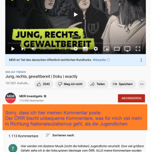 Der ÖRR und der Umgang mit unbequemen Meinungen