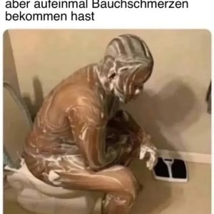 Habter schon mal nackt ins Klo gefurzt?
