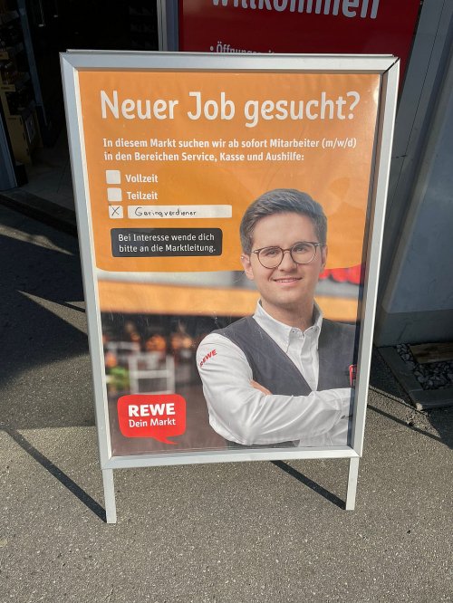 Aus dem Weg...