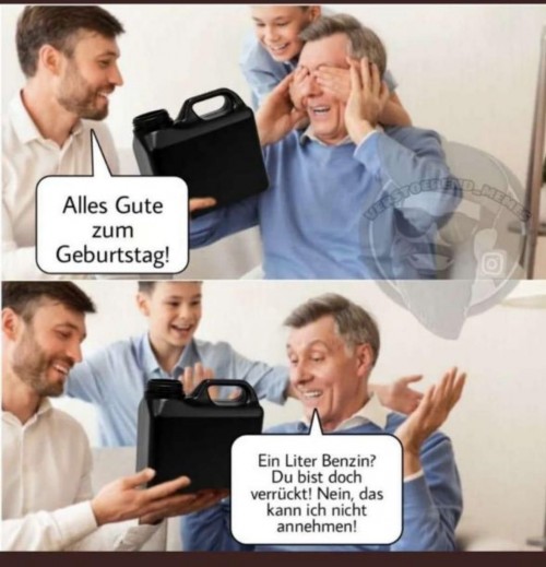 Das hat sich Opa verdient