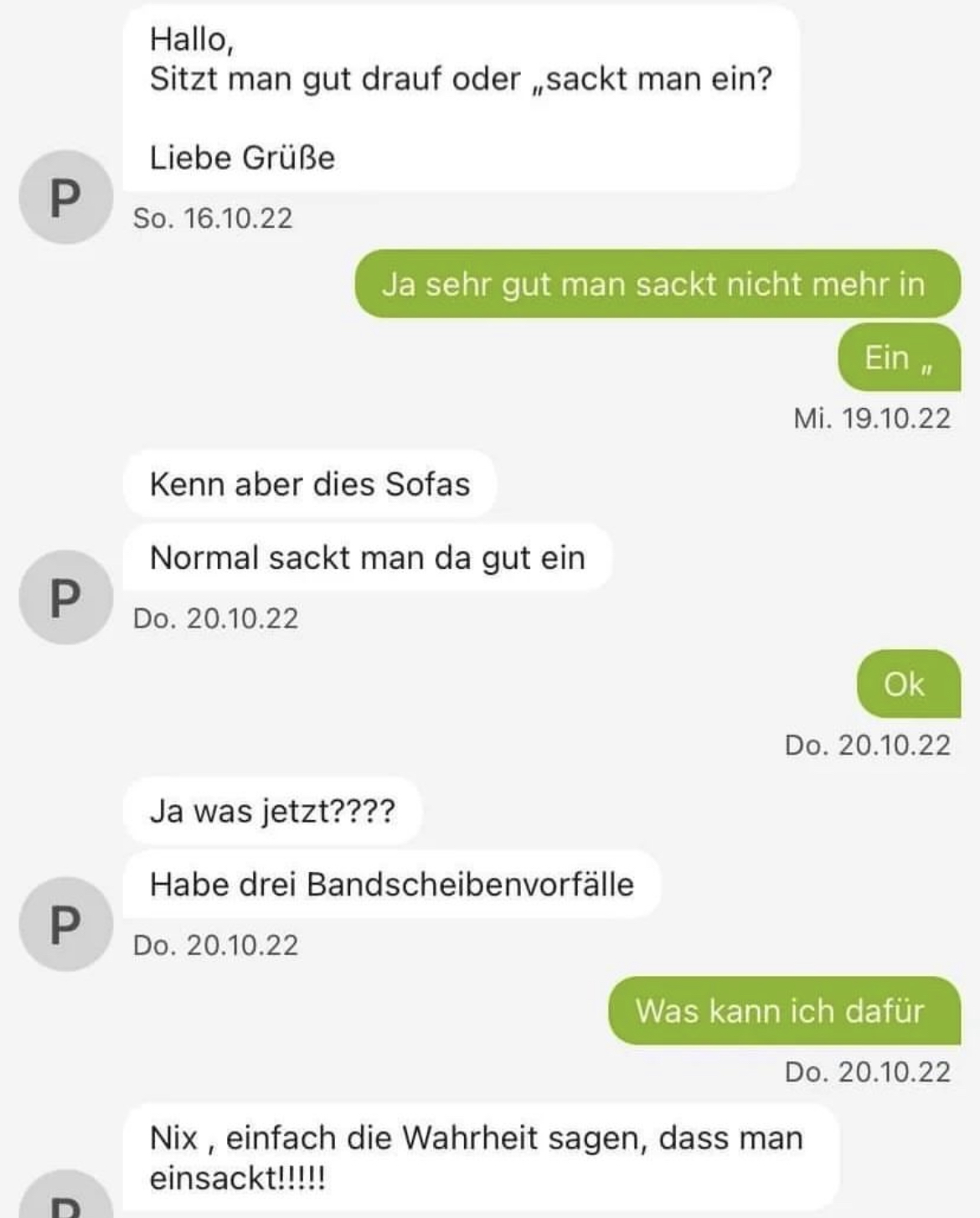 Heute schon eingesackt?