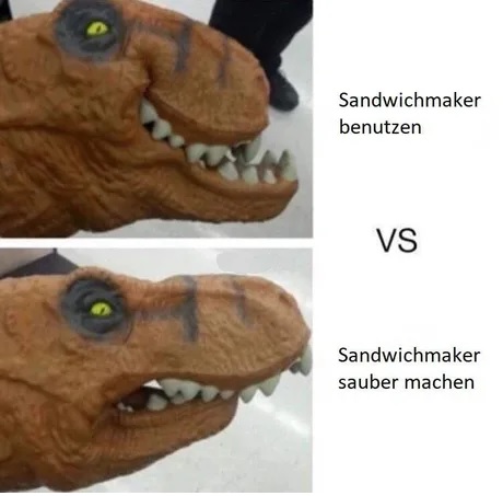 Immer der selber Rotz