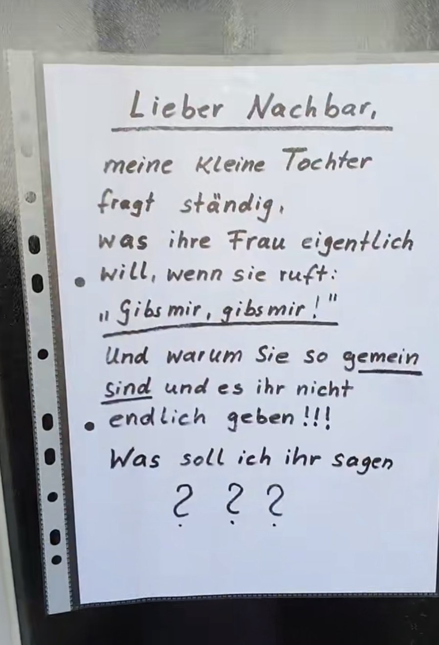 Ja was eigentlich?