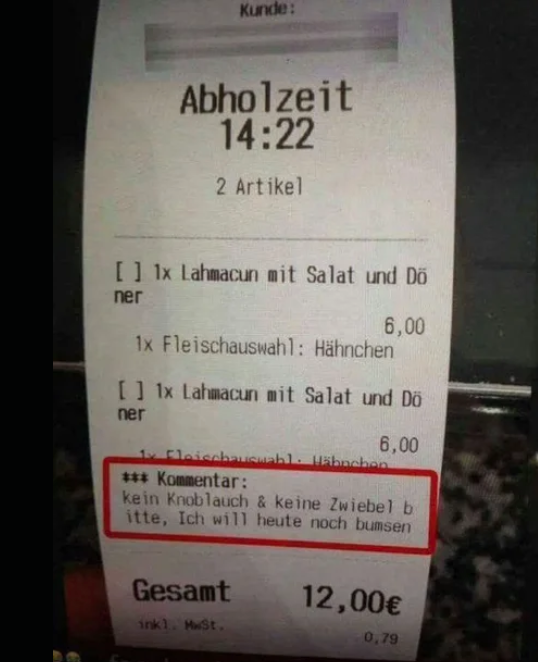 Kann man mal machen