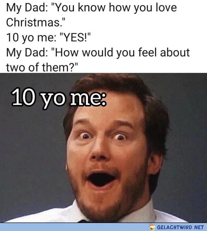 Kriegt man 2 mal Scheißgeschenke