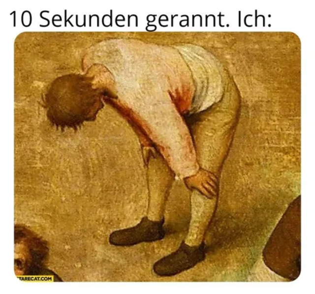 Man kennt es