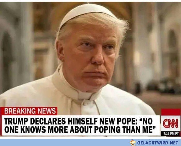 New pope