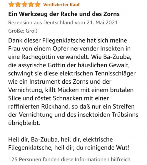 Reinigende Wut