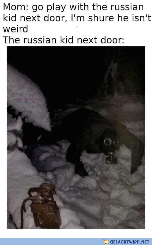 Russian kid next door