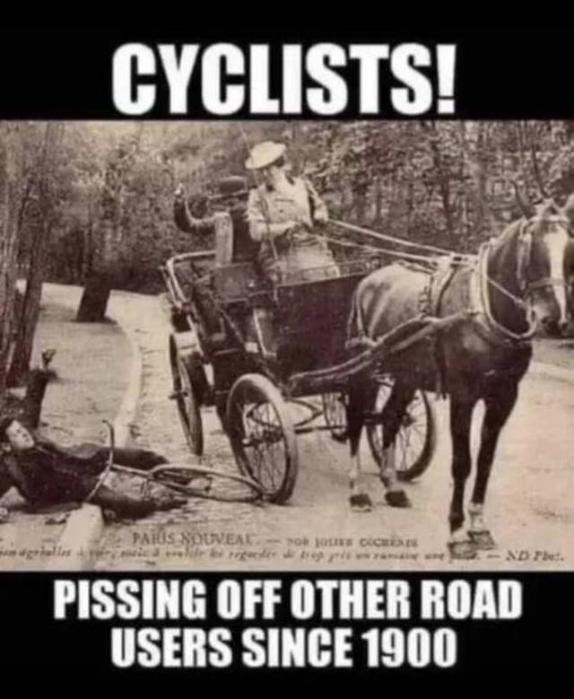 Scheiß Radfahrer!