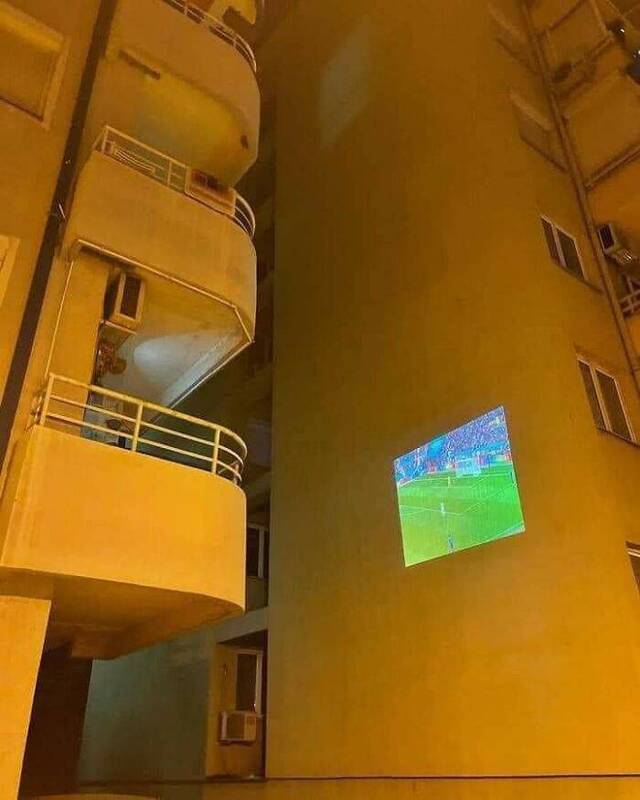 Schöne Leinwand