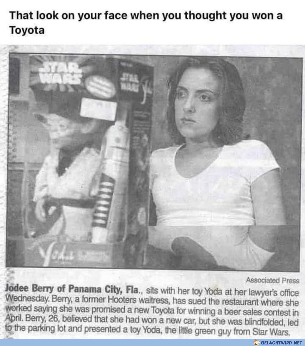 Toy Yoda