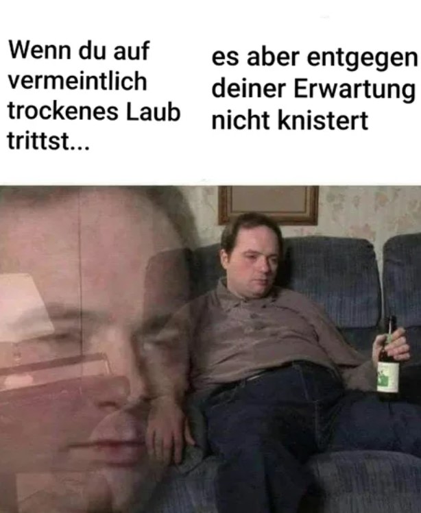 Traurige Wandersmanngeräusche