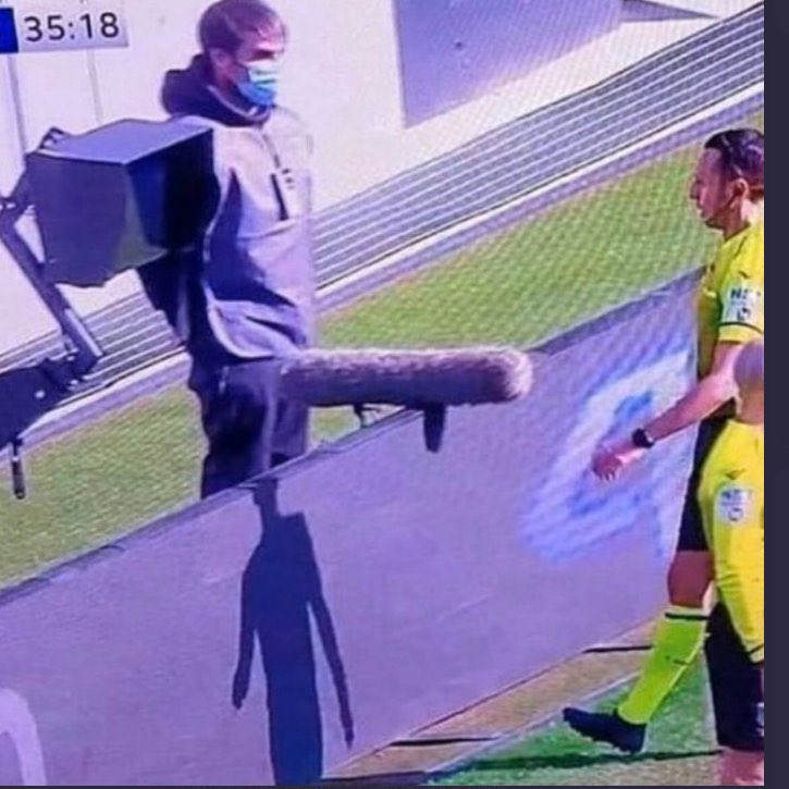 Vorsicht da is ein pneis!