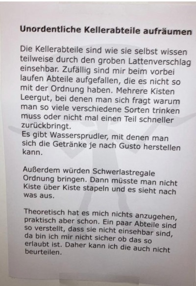 Warum ich Nachbarn hasse